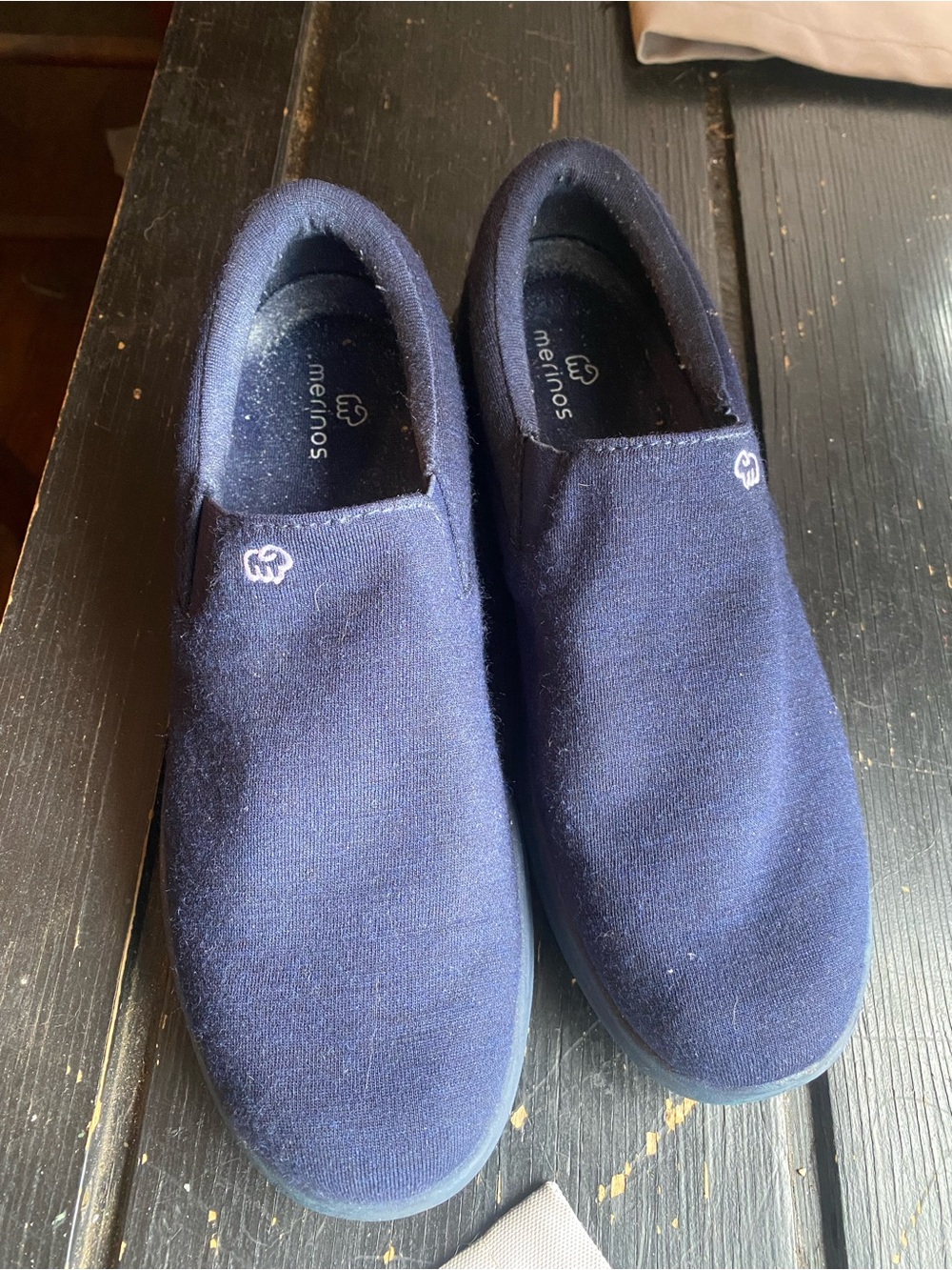 Mephisto Men's Slip-On Loafers in Navy